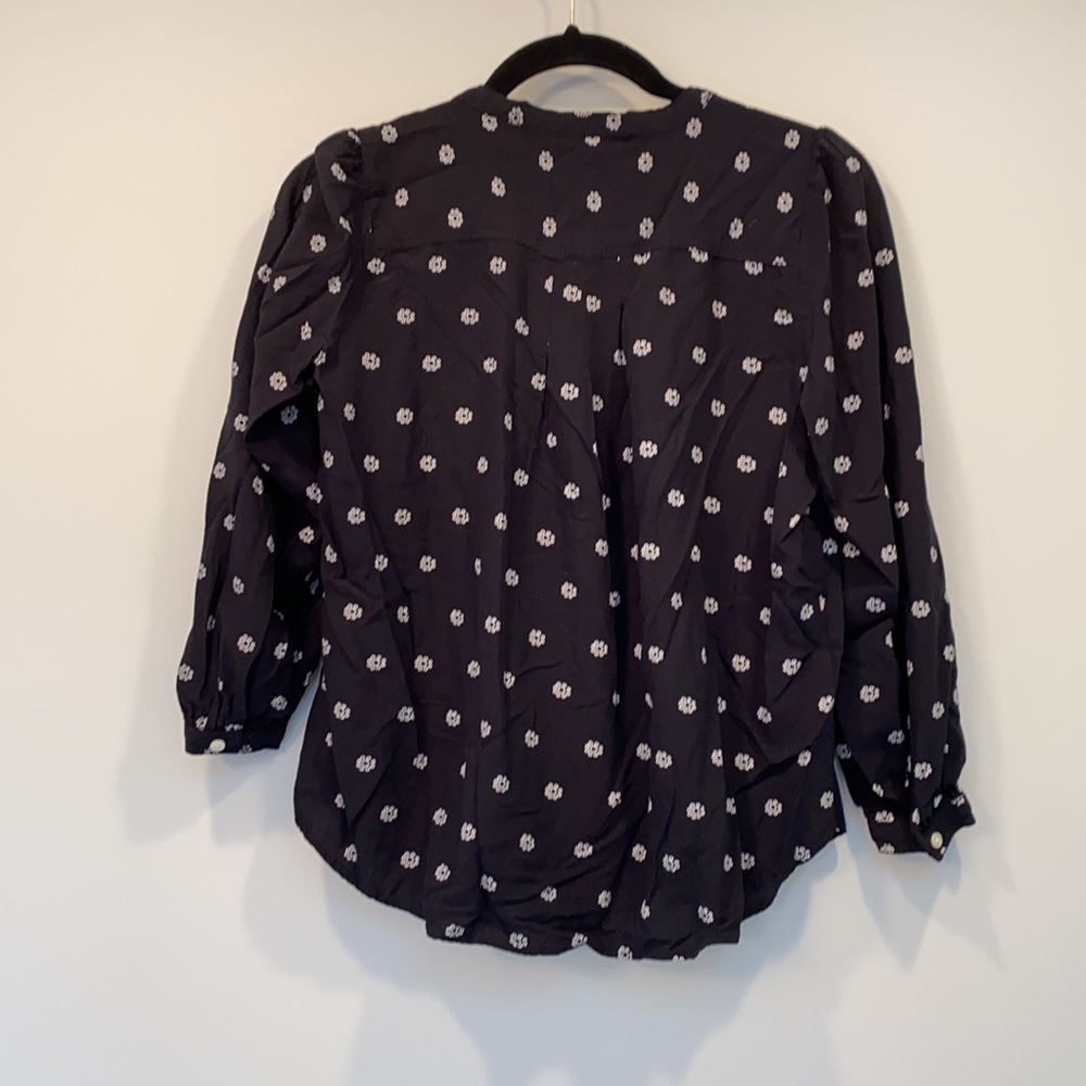 ✨Loft 3/4 Sleeve Blouse Sz M Petite ✨ - Picture 3 of 6